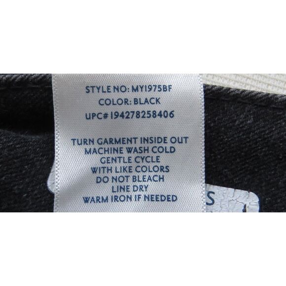Seven7 Tummyless Black Skinny Jeans High Rise Size 4 - Picture 5 of 10